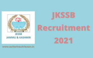 JKSSB Recruitment