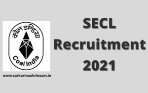 SECL Recruitment