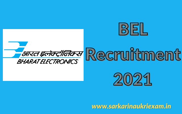 BEL Recruitment