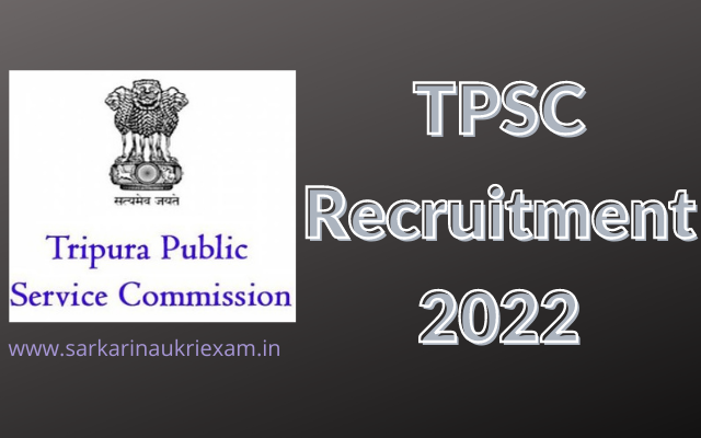 TPSC Recruitment 2022